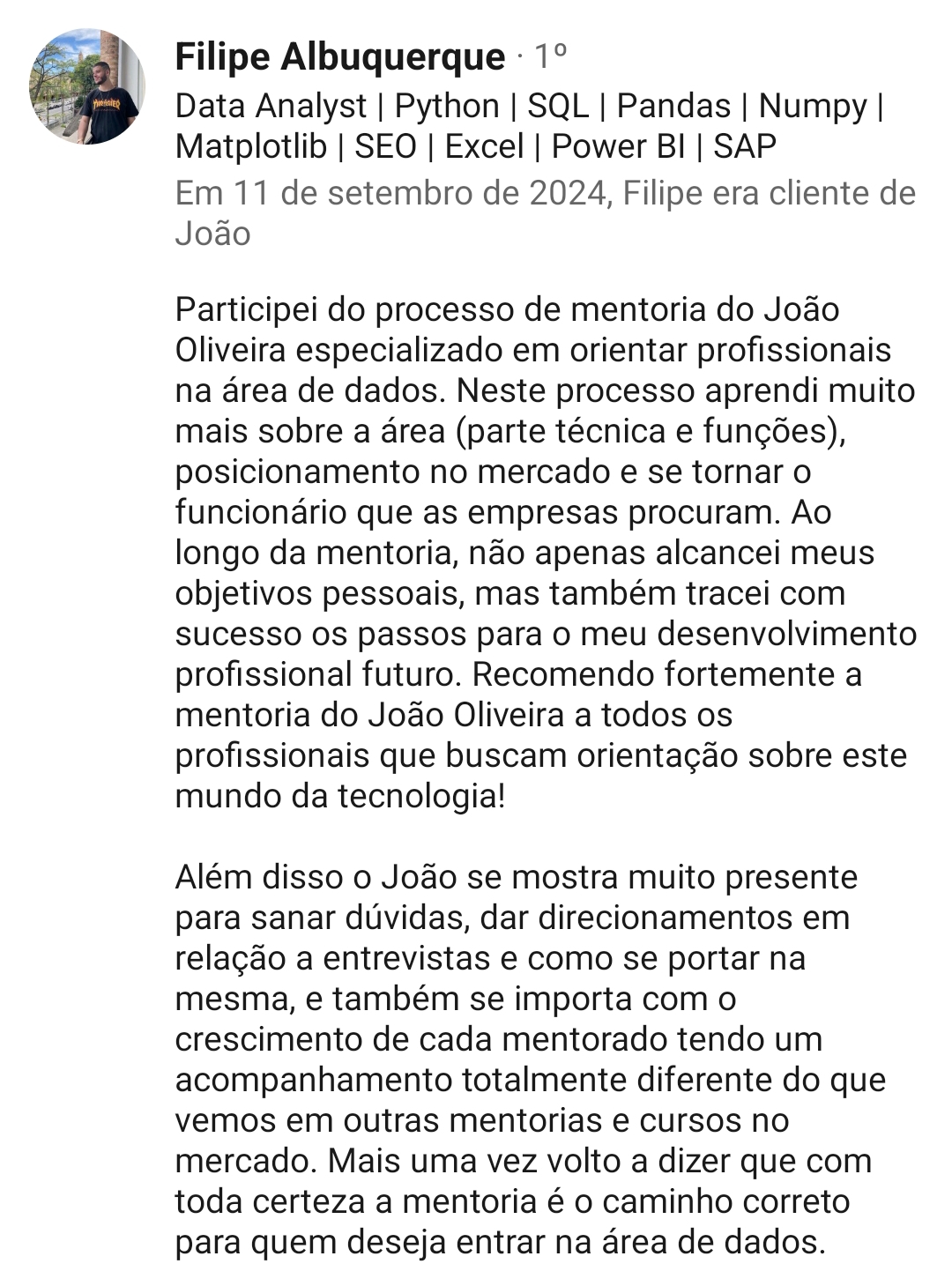 Recomendação Mobile_Filipe Albuquerque